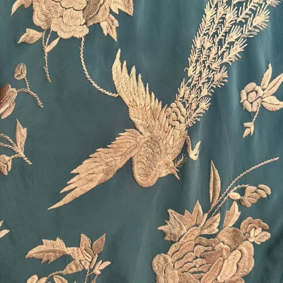 Tolani Trianta Embroidered Dress Size Large - Picture 5 of 9